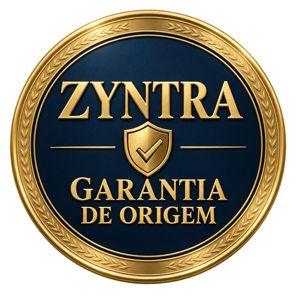 Selo da marca Zyntra: garantia de origem